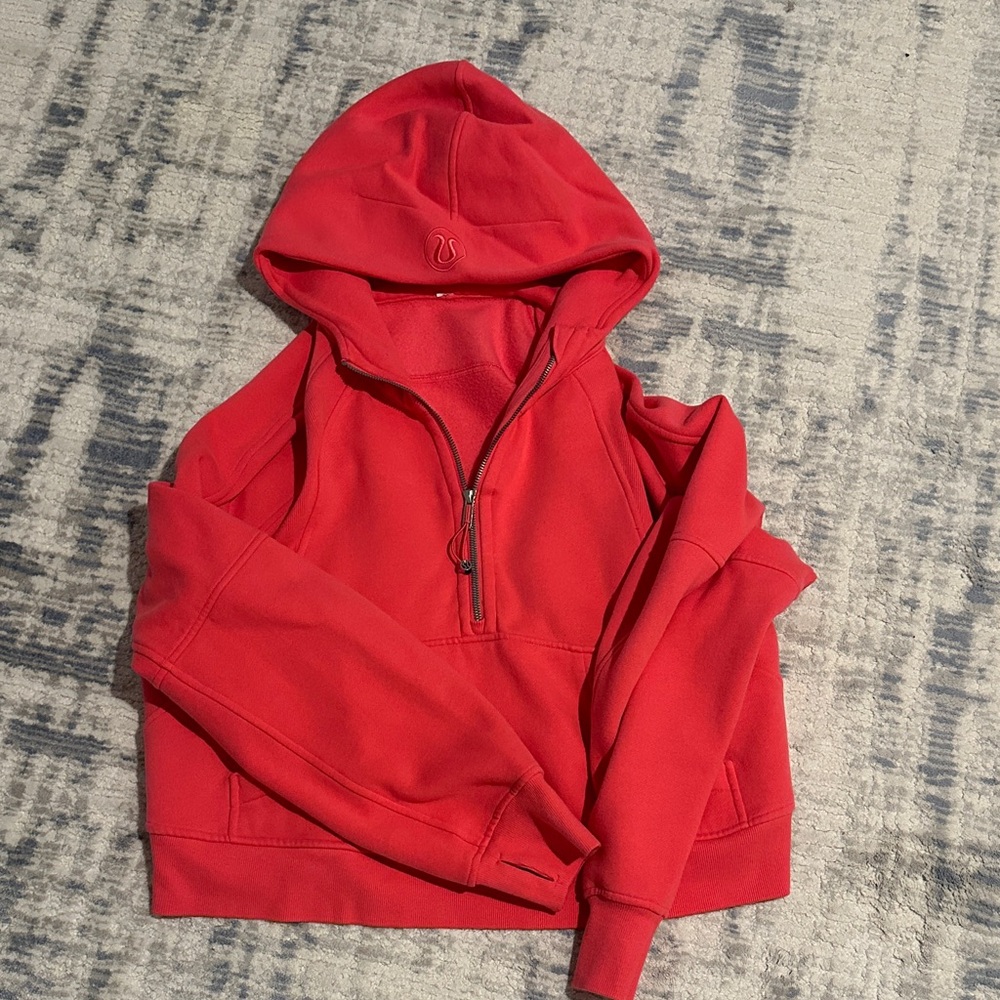 Lululemon Athletica Red Hoodie